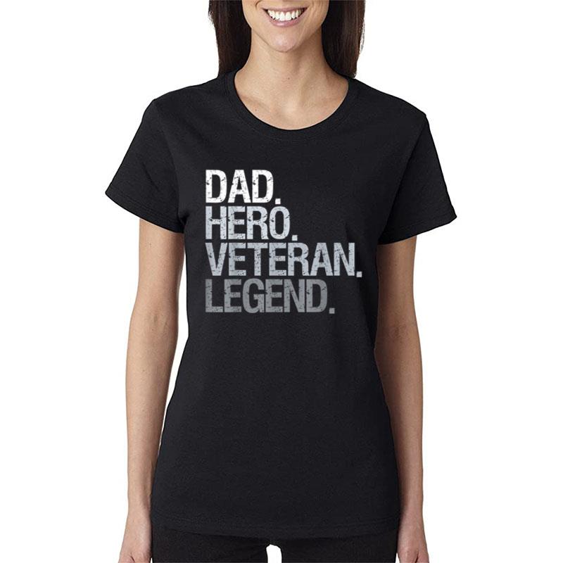 Veteran Dad Women T-Shirt