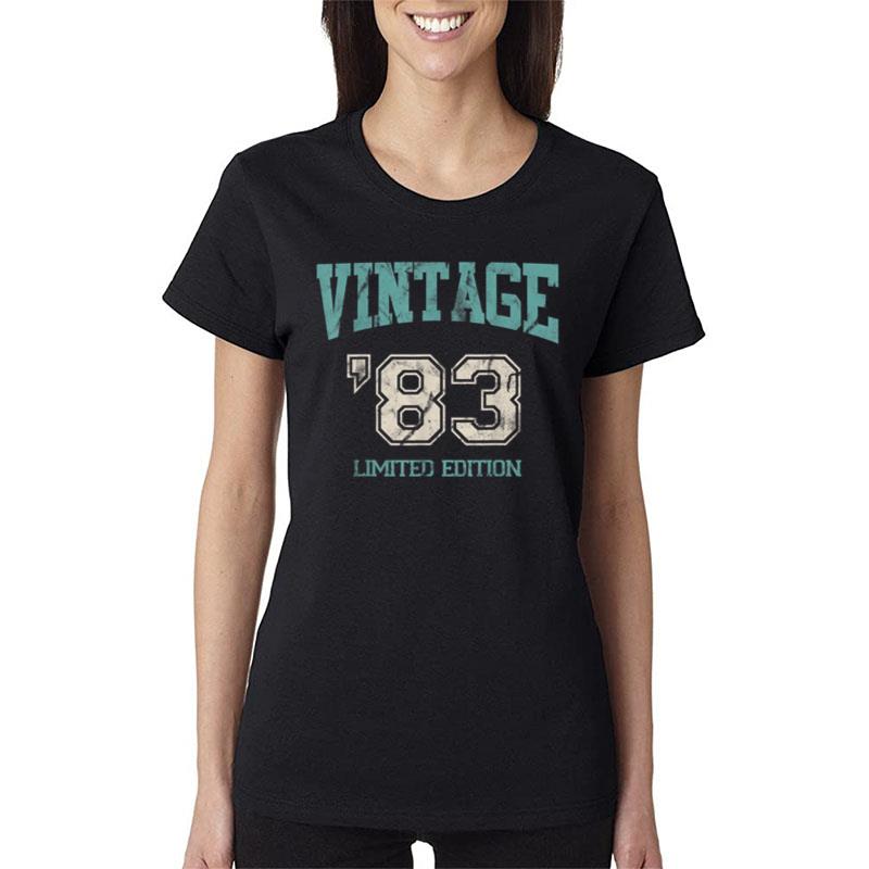Vintage 1983 Limited Edition 40Th Birthday Women T-Shirt