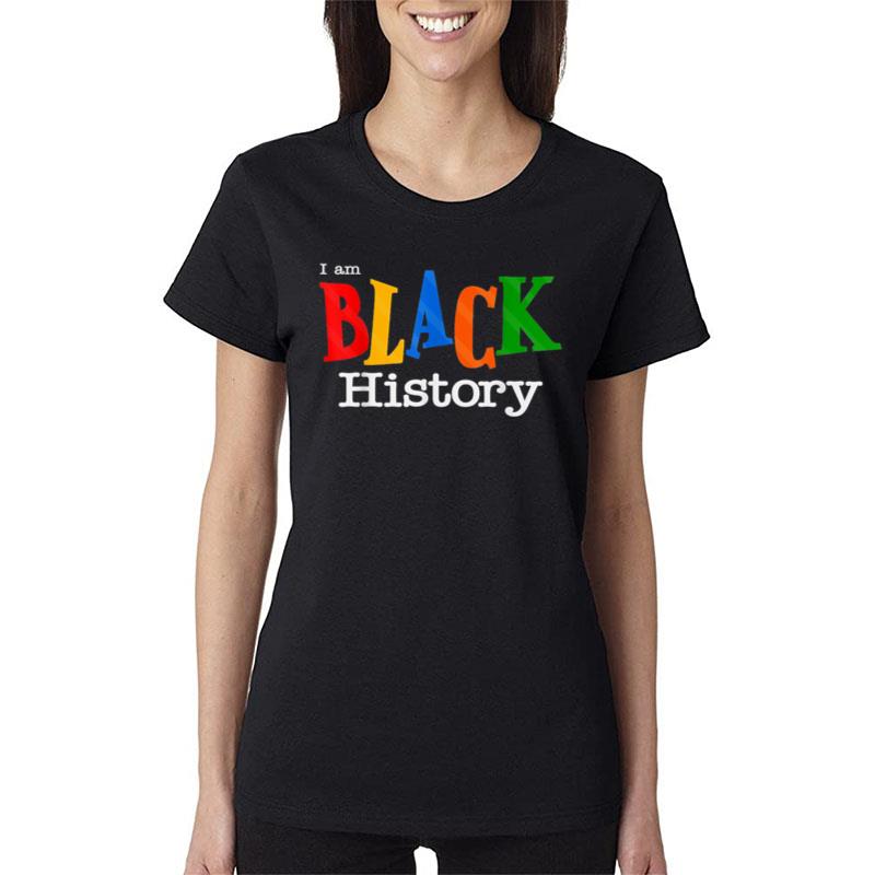 Vintage Black History Month Fist Women T-Shirt