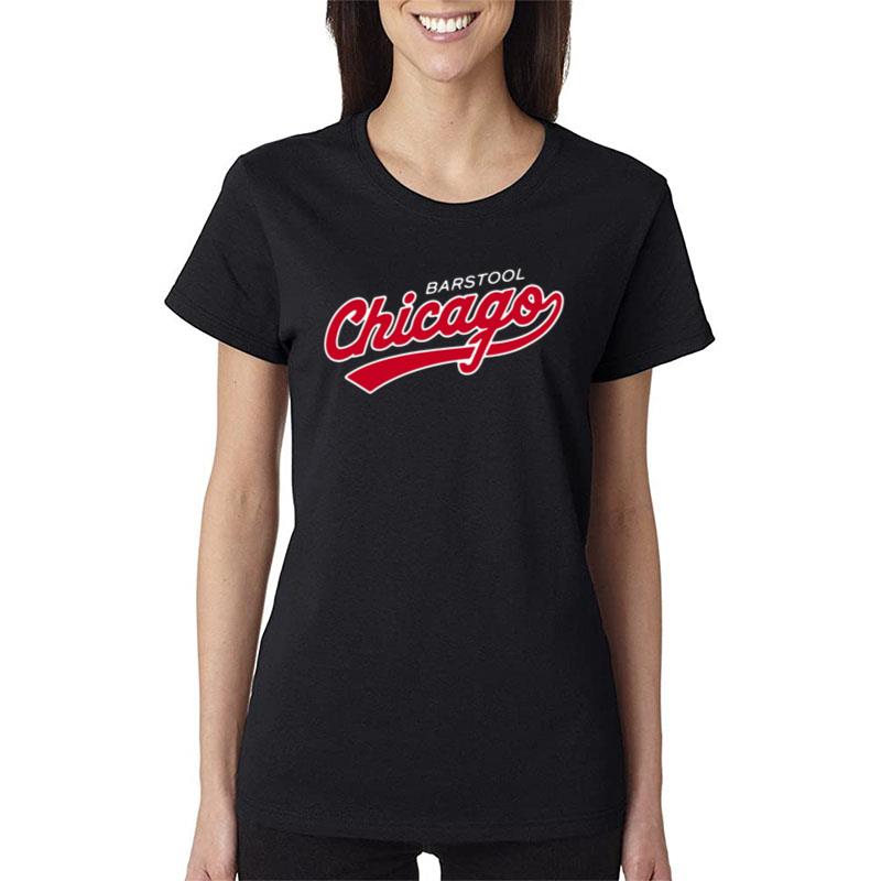 Viva LA Stool Barstool Chicago Varsity Women T-Shirt