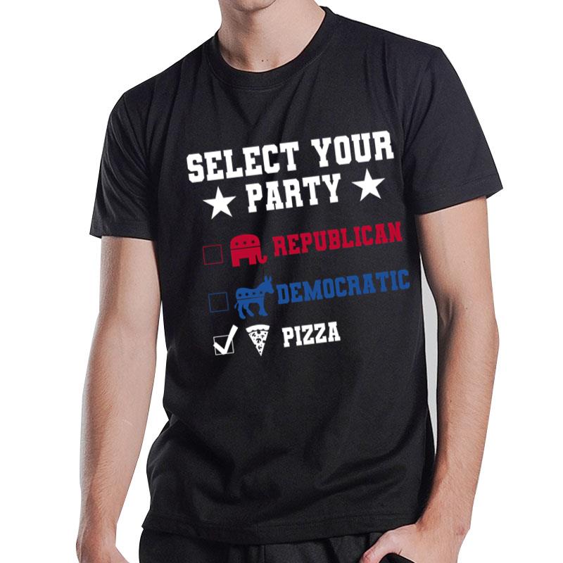 Vote Pizza Party T-Shirt