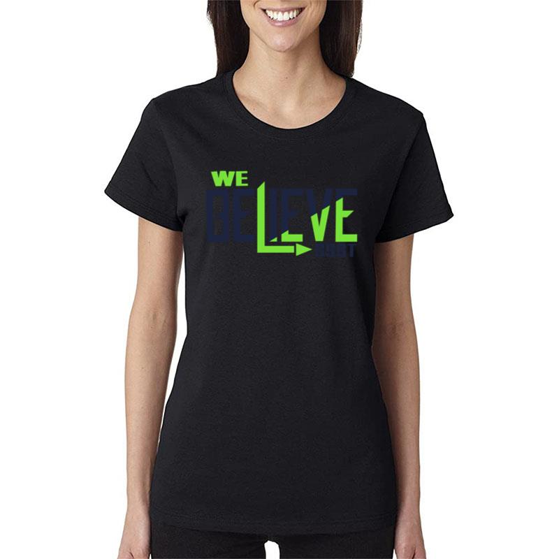 We Believe Ssst (Seattle Seahawks) Women T-Shirt