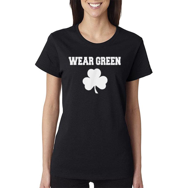 Wear Green Shamrock Clover Boy Girl Women T-Shirt