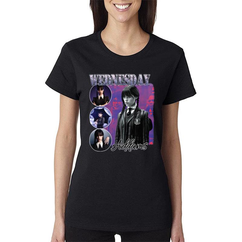 Wednesday Addams 90S Women T-Shirt