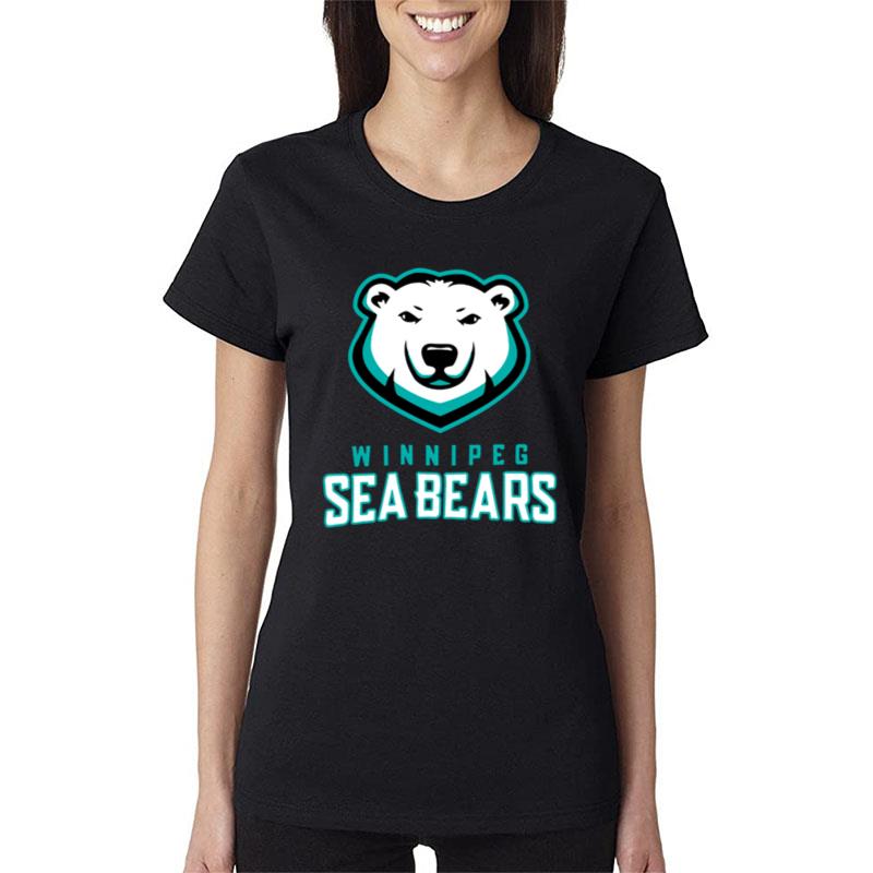 Winnipeg Sea Bears Logo Women T-Shirt