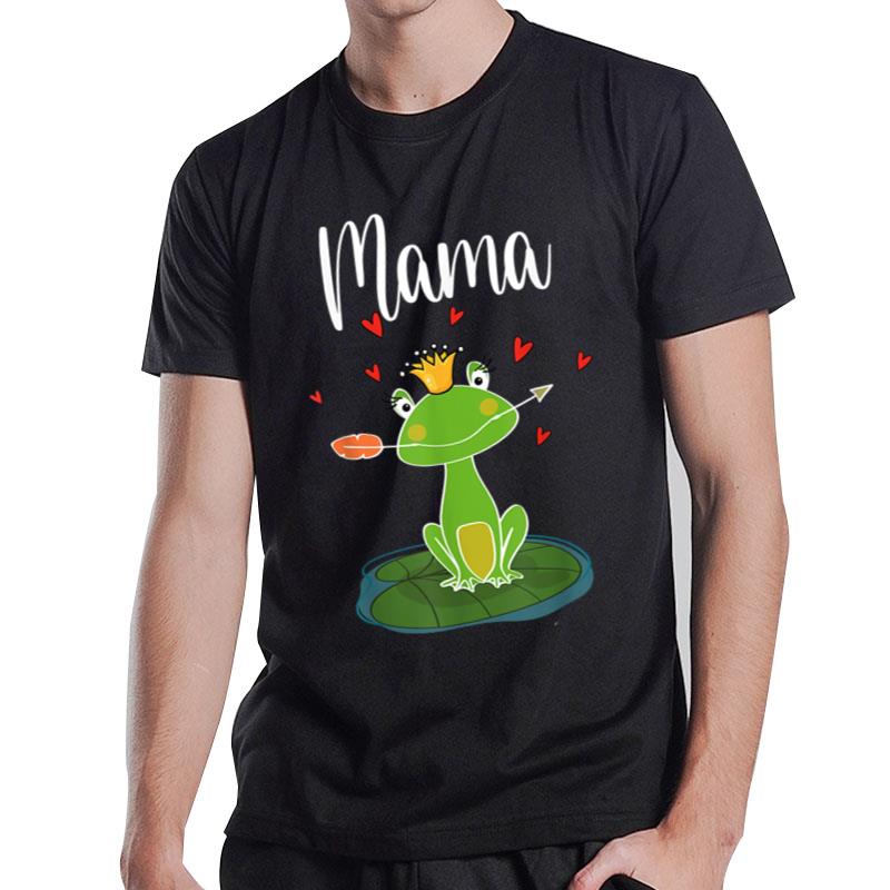 Womens Mama Frog Cute Mother'S Day Gifts Mom Womens Mommy T-Shirt