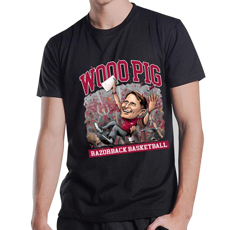 Woo Pig Razorback Basketball Coach Eric Musselman Buzzerbeater T-Shirt