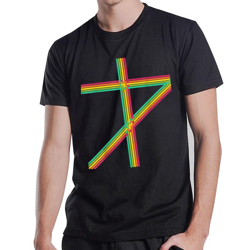 Woven Rainbow T-Shirt