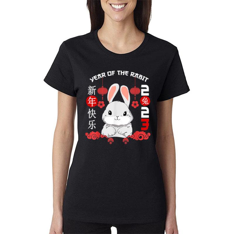 Year Of The Rabbit Chinese New Year 2023 Chinese Zodiac Women T-Shirt