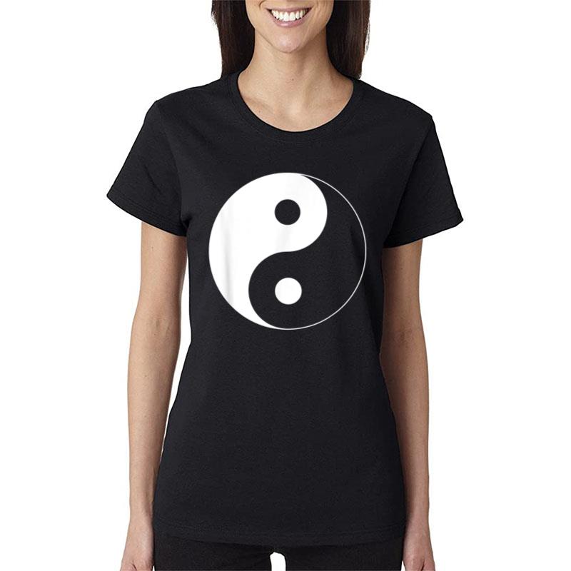 Ying Yang Feng Shui Taijitu Yin Yang Ver 2 Women T-Shirt