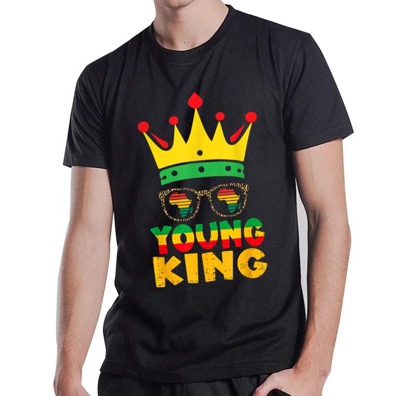 Young King Crown African American 1865 Juneteenth T-Shirt