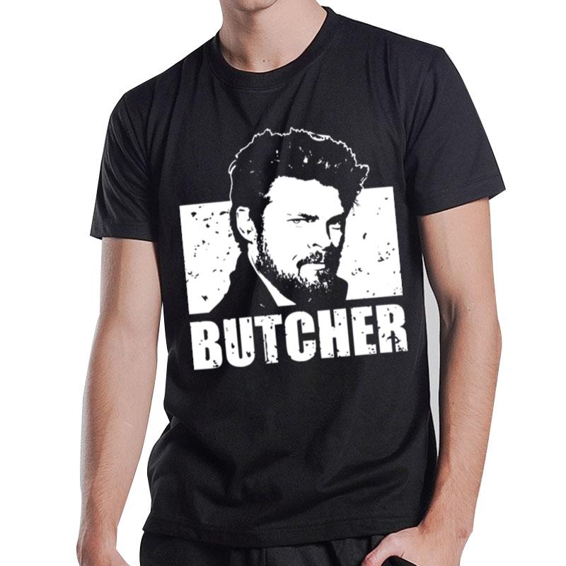 Cast The Boys Series Retro Billy Butcher T-Shirt