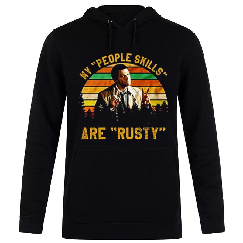 Castiel Supern'tural Superholic Collins People Skills Are Rusty Lilbeck Hoodie