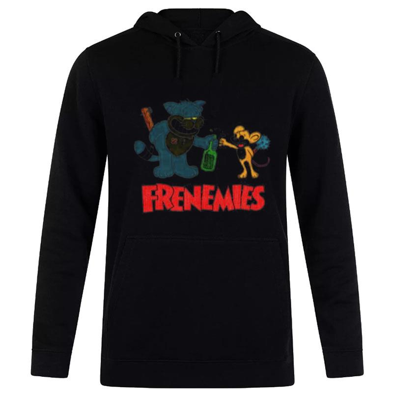 Cat And Rat Frenemies Hoodie