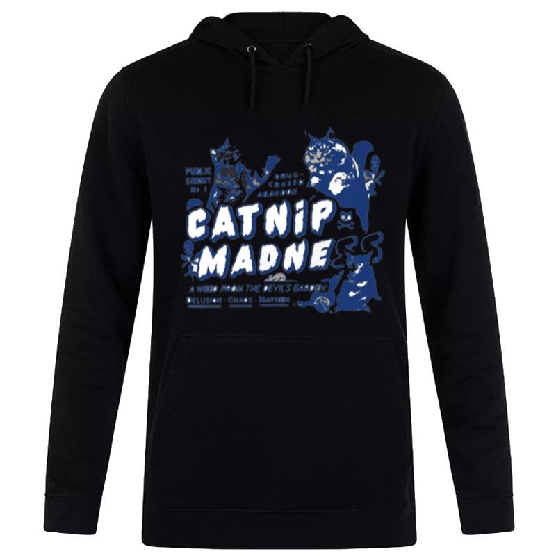 Cat Catnip Madness Crewneck Hoodie