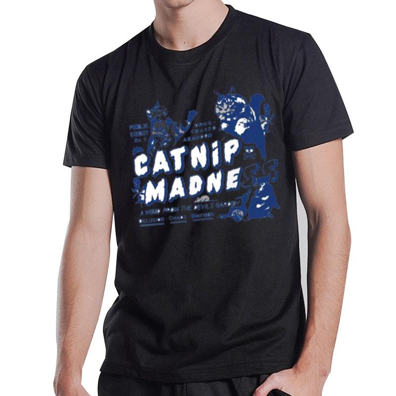 Cat Catnip Madness Crewneck T-Shirt