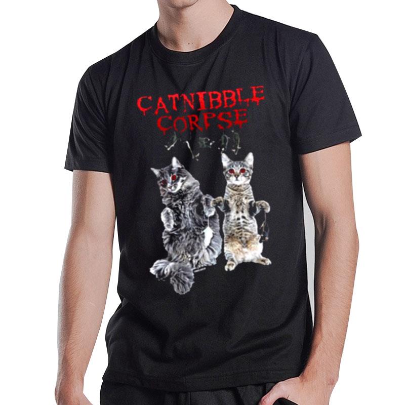 Cat Corpse Cannibal Corpse Parody T-Shirt