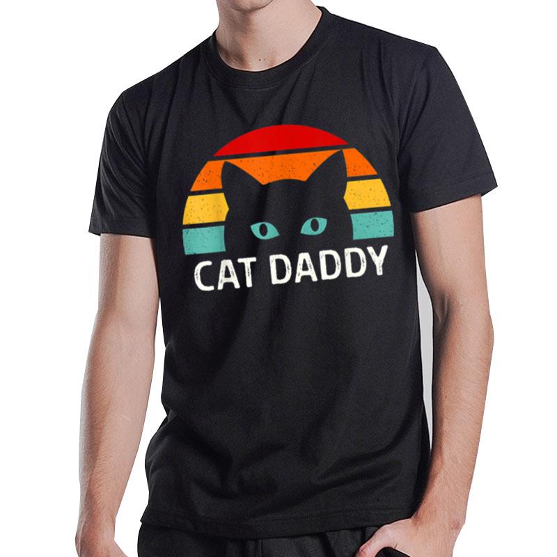 Cat Daddy Vintage Cat 80S Retro Style For Men