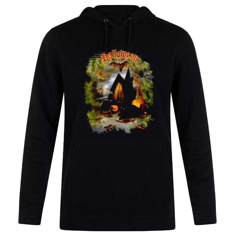 Cat Halloween Cat Happy Halloween'thanksgiving Hoodie