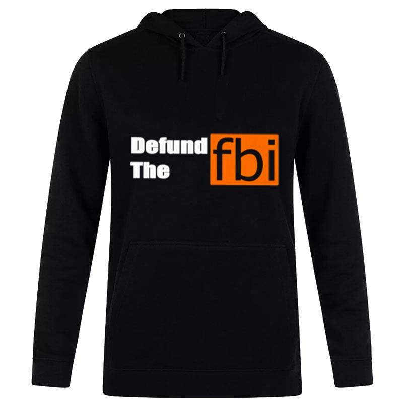 Defund The Fbi The Hub Logo Hoodie