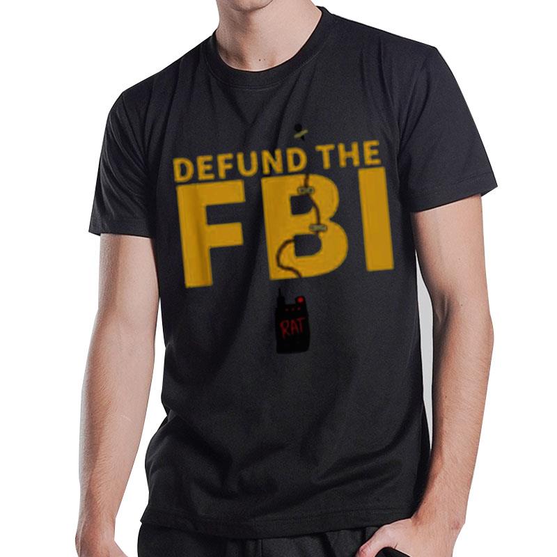 Defund The Fbi Wired Rat - Anti Fbi Corruption' T-Shirt