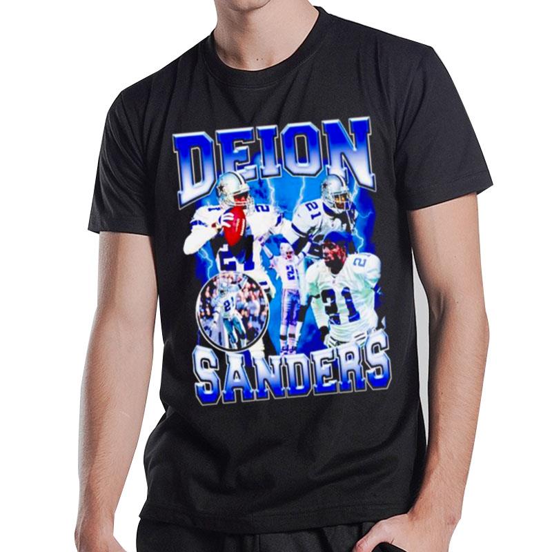 Deion Sanders Dallas Cowboys Nfl Football T-Shirt