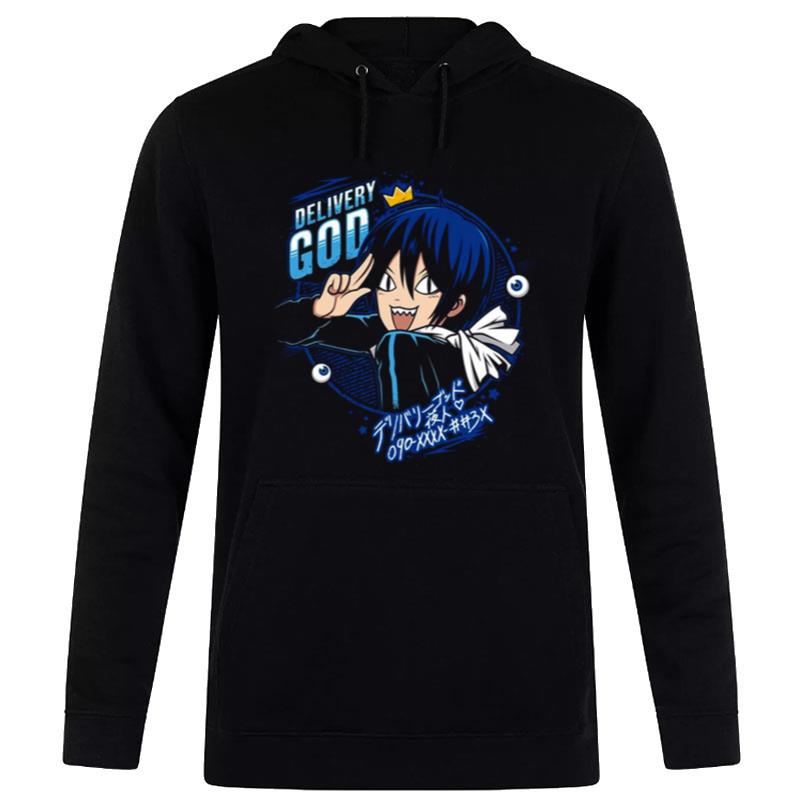 Delivery God Yato Japanese Anime Noragami Character God Calmity Hoodie