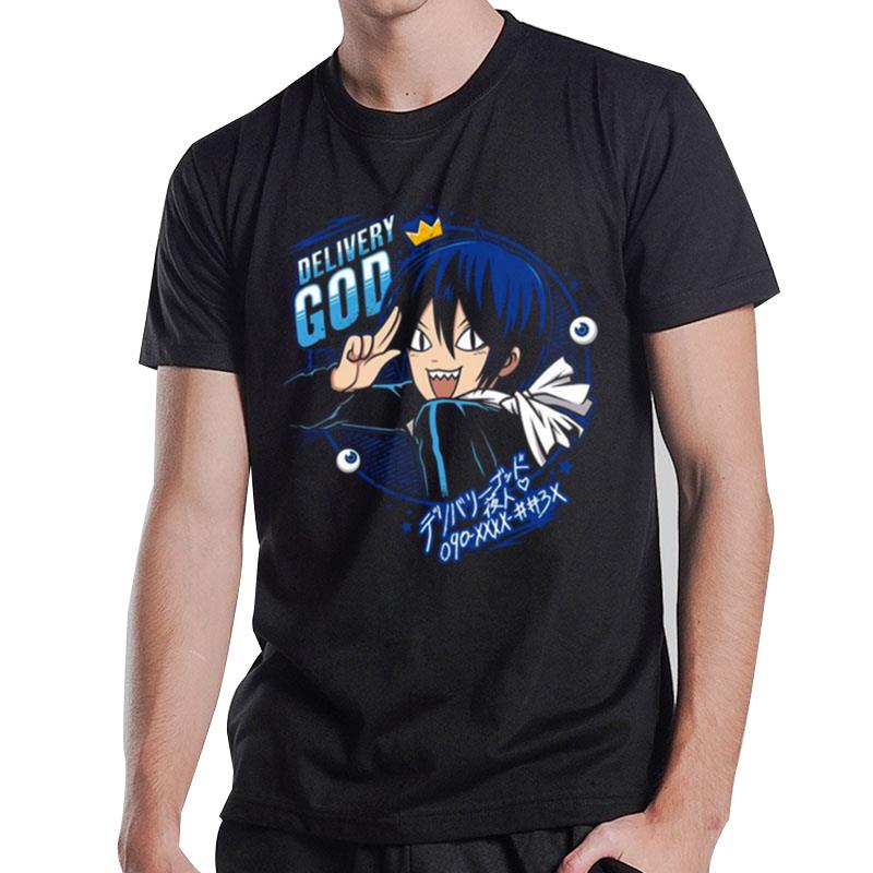 Delivery God Yato Japanese Anime Noragami Character God Calmity T-Shirt