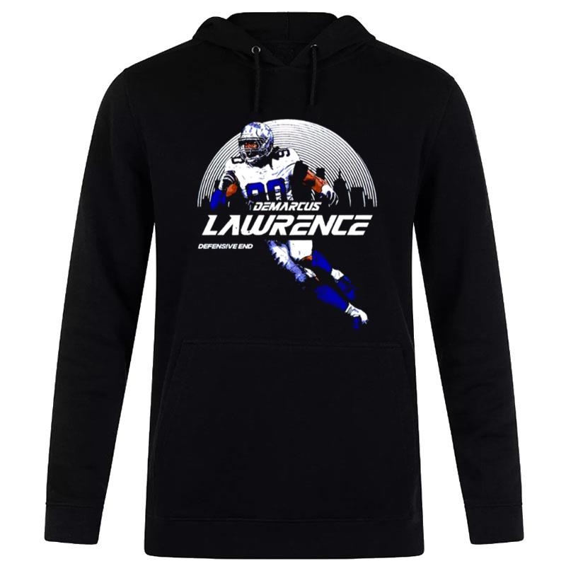 Demarcus Lawrence Dallas Skyline Dallas Cowboys Hoodie