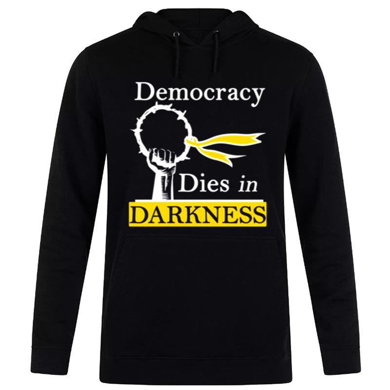 Democracy Dies In Darkness The Washin'ton Pos Hoodie