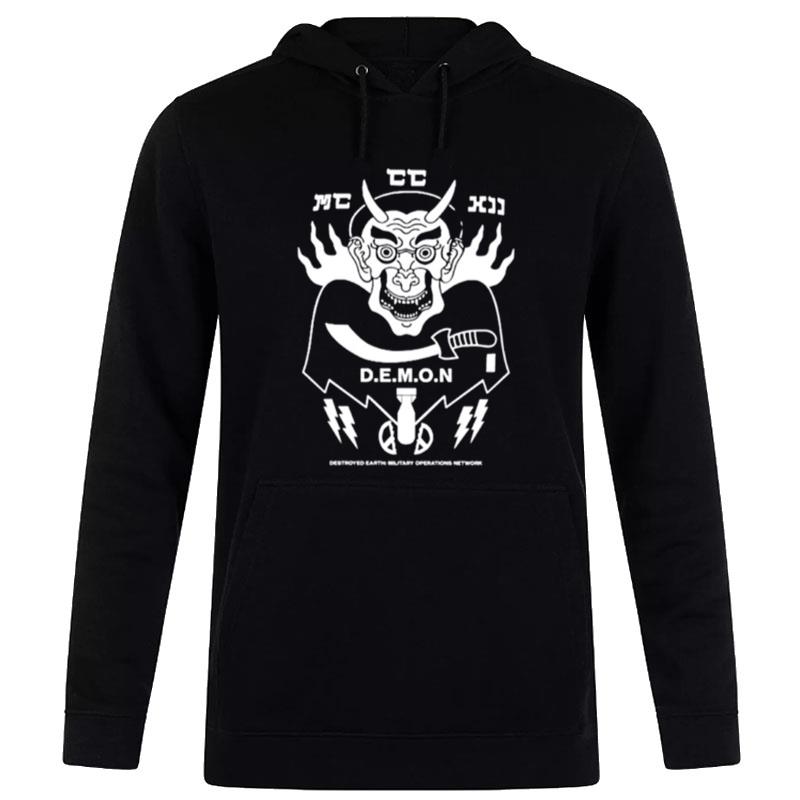 Demon Destroyed Earth Military Operations n'twork Hoodie