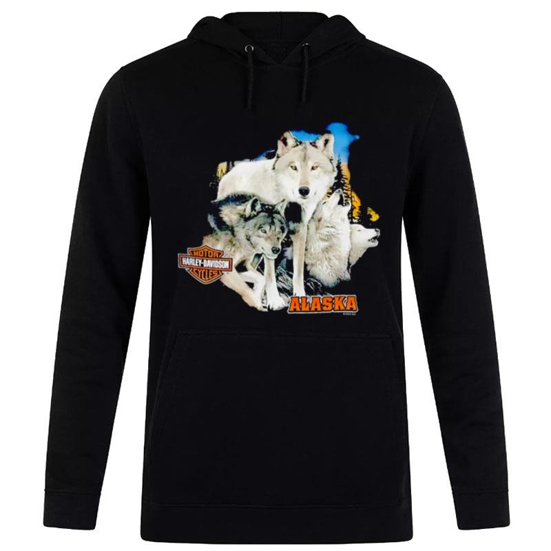 Denali Harley Davidson Wolf Pack Hoodie