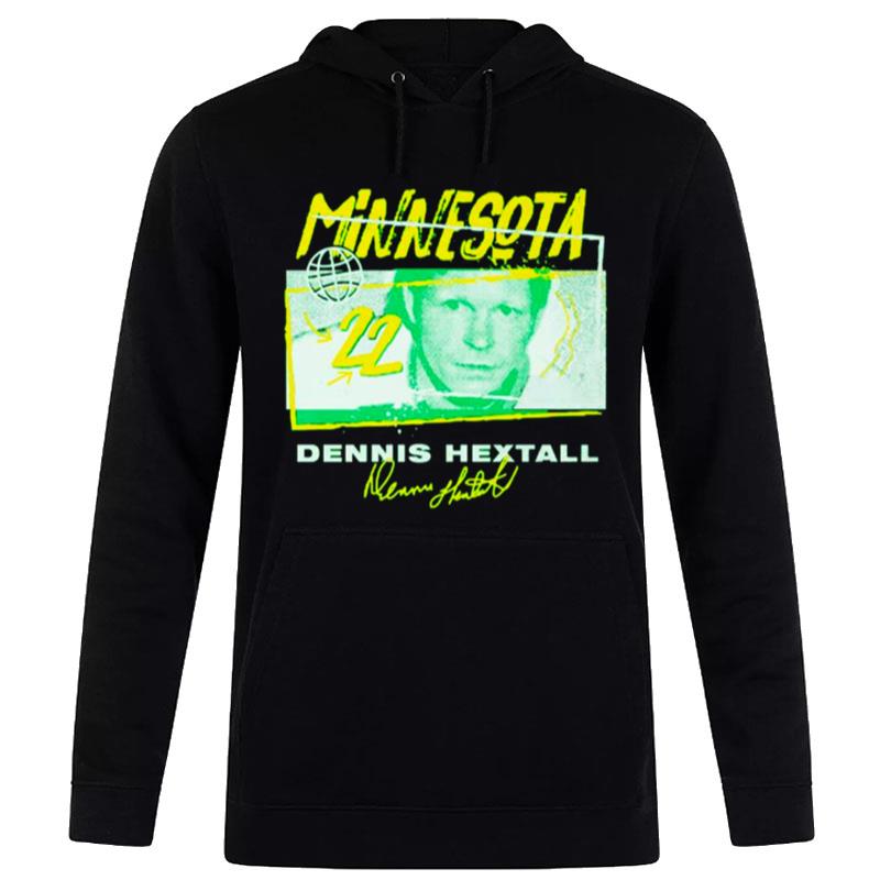 Dennis Hextall Minnesota North Stars Tones Sign'ture Hoodie