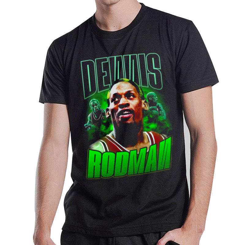 Dennis Rodman Vintage Chicago Bulls Last Dance T-Shirt