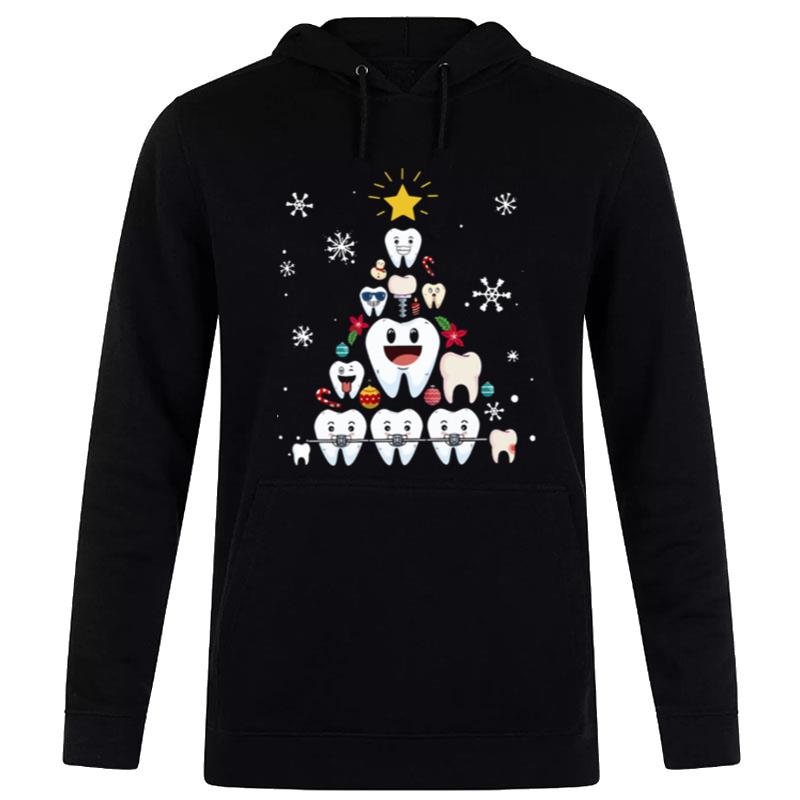 Dental Merry Christmas Tree Hoodie