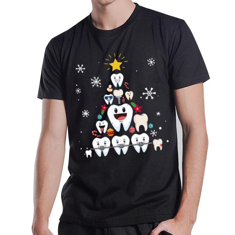 Dental Merry Christmas Tree T-Shirt