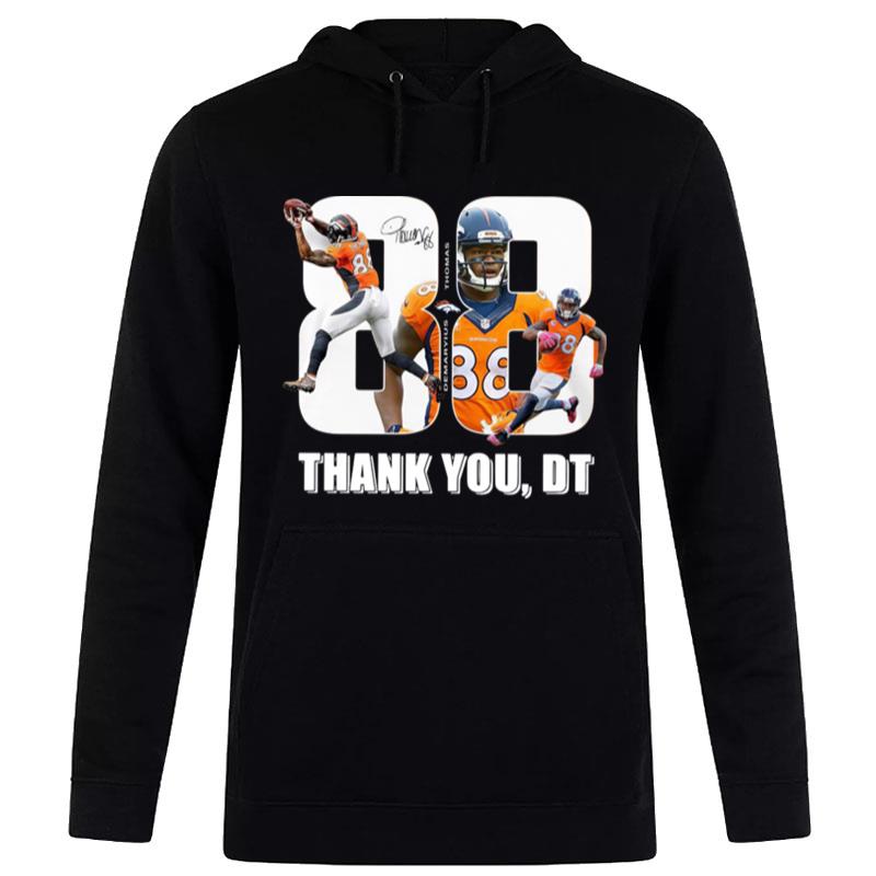 Denver Broncos 88 Thomas Thank You D Hoodie