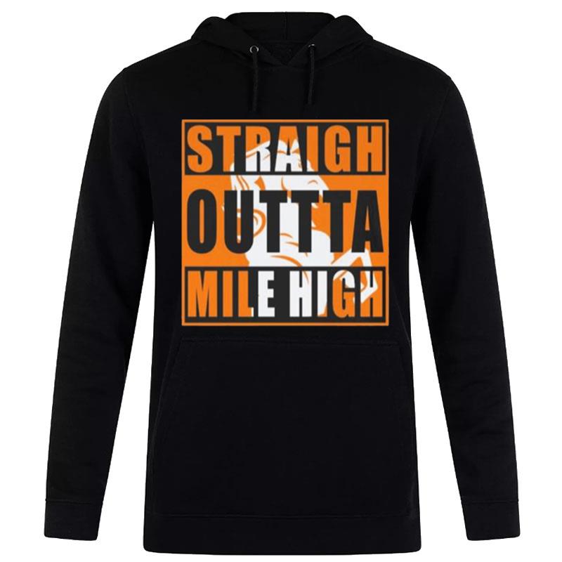 Denver Broncos Straight Outta Mile High Hoodie