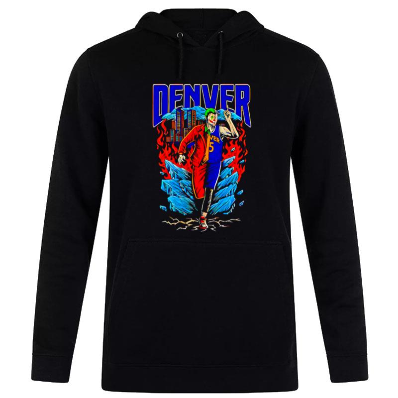 Denver Joker Nikola Jokic Fire And Ice Hoodie