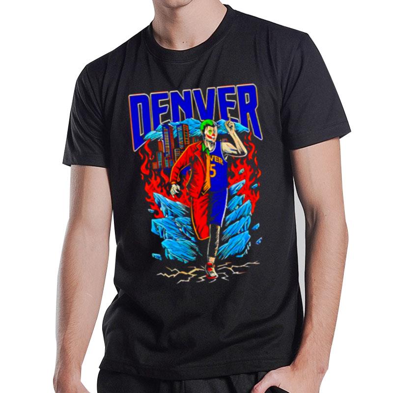 Denver Joker Nikola Jokic Fire And Ice T-Shirt