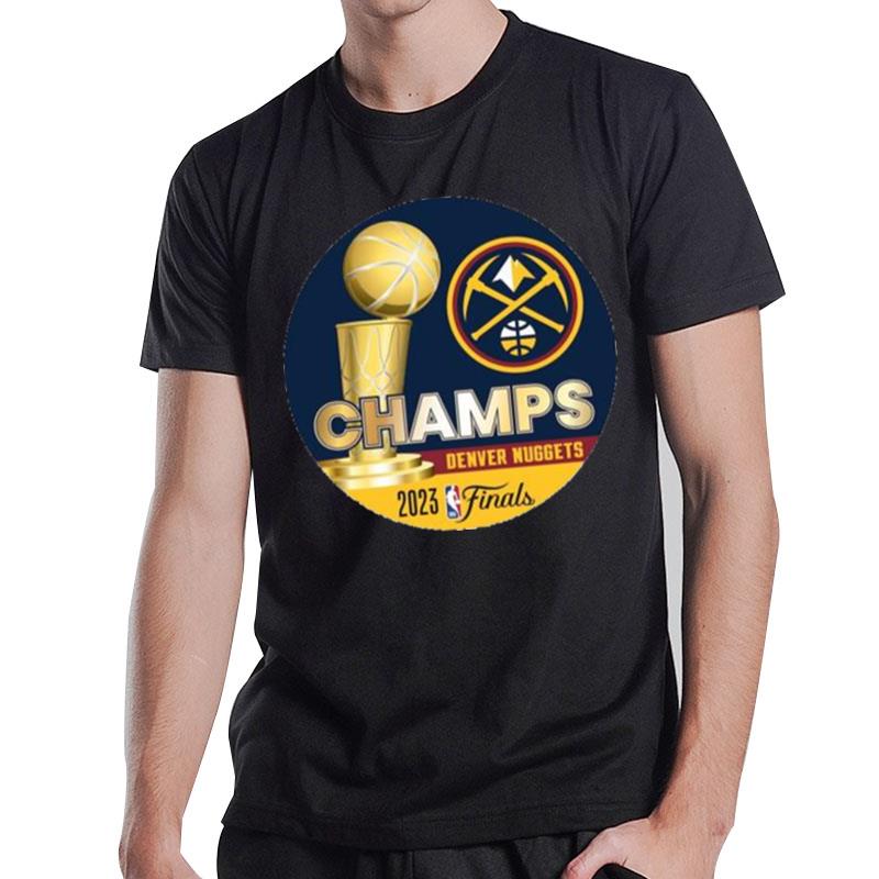 Denver Nuggets 2023 Nba Finals Champions Circle T-Shirt