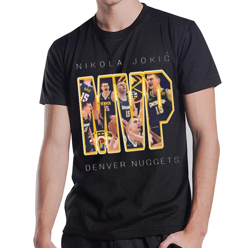 Denver Nuggets 2023 Nba Finals Champions Nikola Jokic Mvp T-Shirt