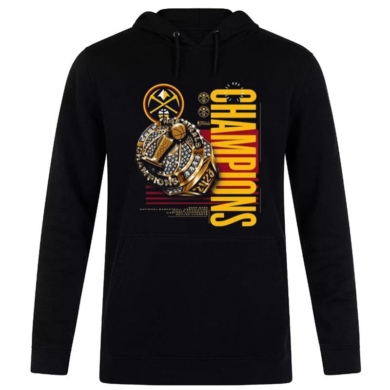 Denver Nuggets 2023 Nba Finals Champions Slam Bling Ring Hoodie