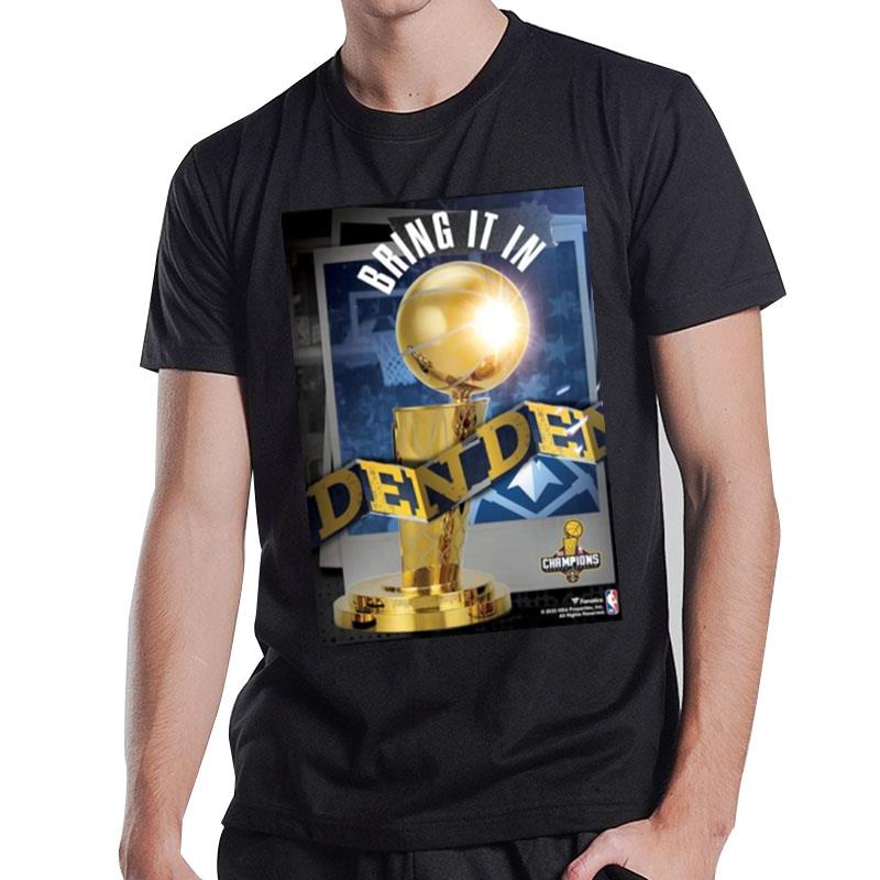 Denver Nuggets 2023 Nba Finals Champions Sublimated Plaque T-Shirt