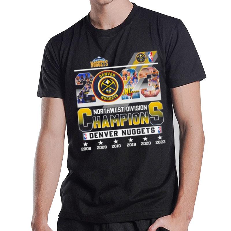 Denver Nuggets 2023 Northwest Division Champions T-Shirt