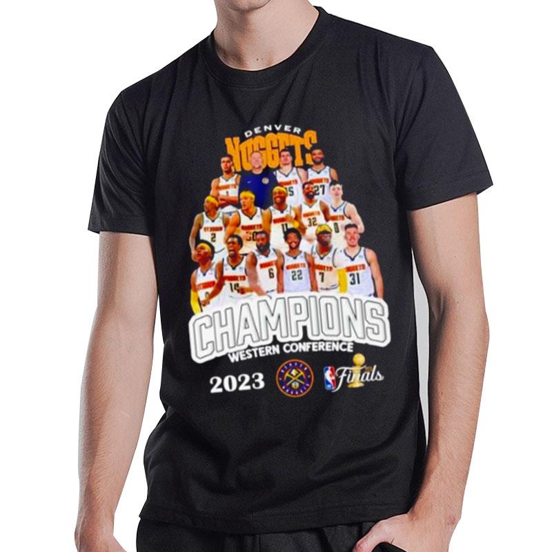 Denver Nuggets 2023 Western Conference Champions T-Shirt