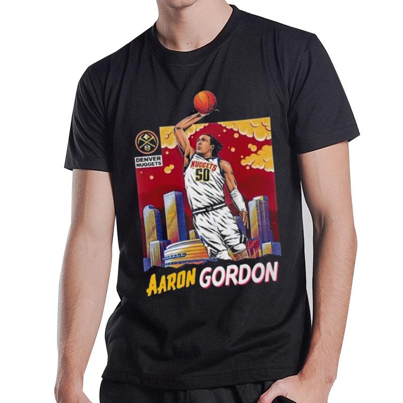 Denver Nuggets Aaron Gordon 2023 Nba Finals Sky T-Shirt