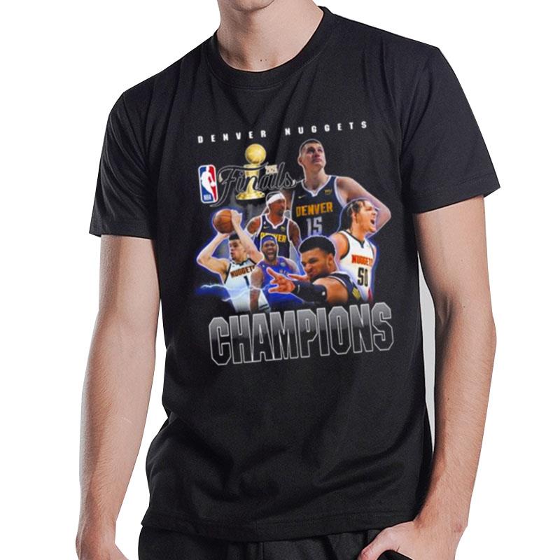 Denver Nuggets Basketball 2023 Nba Finals Champions T-Shirt