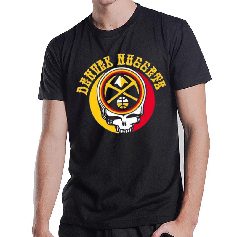 Denver Nuggets Basketball Team Dead Logo 2023 T-Shirt