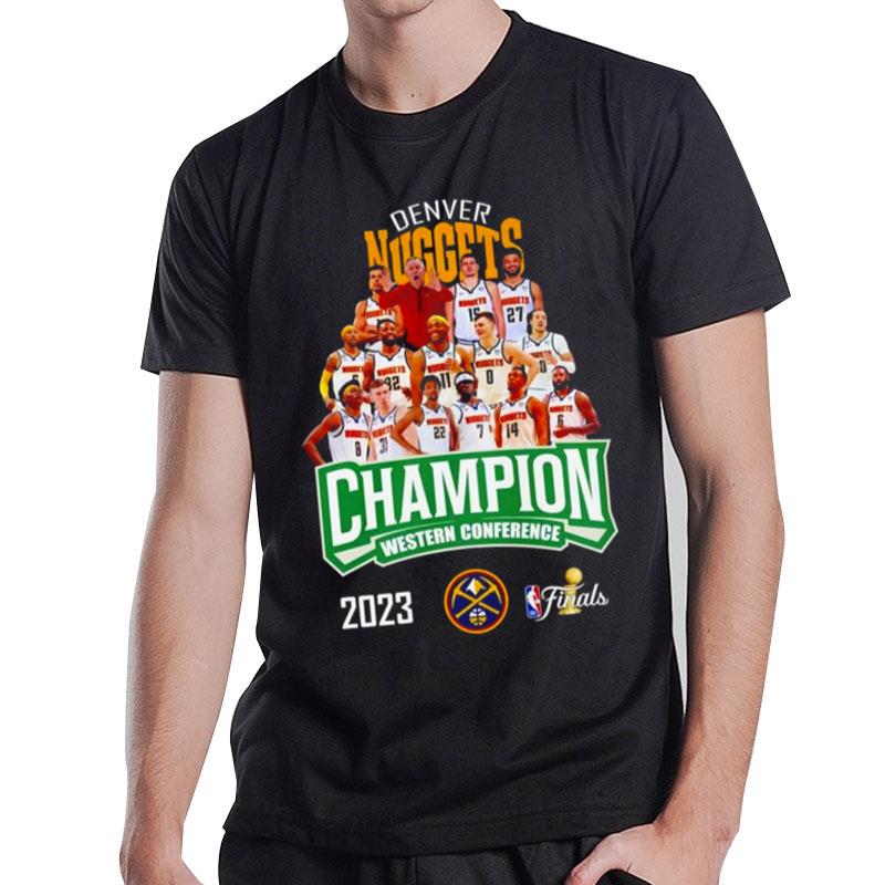 Denver Nuggets Champion Western Conference 2023 T-Shirt